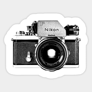 Nikon F 2 Sticker